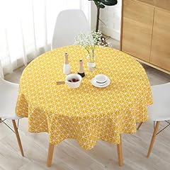 Kuaooauk round tablecloth for sale  Delivered anywhere in UK
