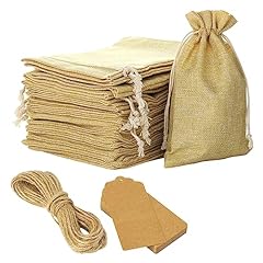 25pcs linen burlap for sale  Delivered anywhere in USA 