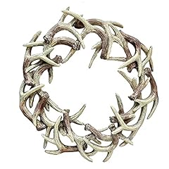 Faux antler wreath for sale  Delivered anywhere in USA 