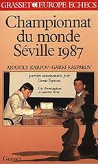 Championnat échecs séville d'occasion  Livré partout en France