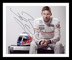 Jenson button signed for sale  Delivered anywhere in UK