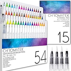 Chromatek watercolor pens for sale  Delivered anywhere in USA 