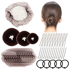 Hair bun net for sale  Delivered anywhere in UK