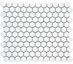 Tenedos hexagon white for sale  Delivered anywhere in USA 