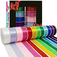 Colours satin ribbon for sale  Delivered anywhere in UK