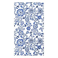 Blue floral guest for sale  Delivered anywhere in USA 