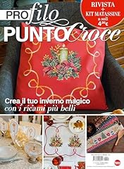 Punto croce dicembre usato  Spedito ovunque in Italia 