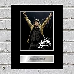 Mick jagger signed for sale  Delivered anywhere in UK