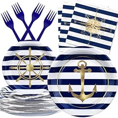 Nautical party plates for sale  Delivered anywhere in USA 