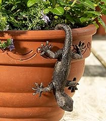 Pot Buddies Handmade Gecko Figure Plant Pot Hanger, used for sale  Delivered anywhere in UK