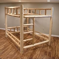 Log bunk bed for sale  Delivered anywhere in USA 
