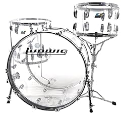 Ludwig vistalite 3pc. for sale  Delivered anywhere in USA 
