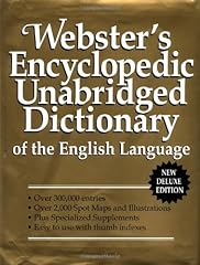 Webster encyclopedic unabridge for sale  Delivered anywhere in USA 