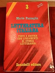 Letteratura italiana testi usato  Spedito ovunque in Italia 