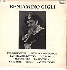Beniamino gigli pearl for sale  Delivered anywhere in UK