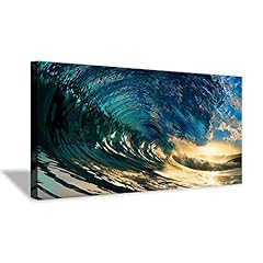 Ocean wave canvas for sale  Delivered anywhere in USA 