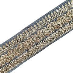 Grey embroidered fabric for sale  Delivered anywhere in USA 