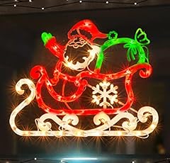 Lamphome lighted santa for sale  Delivered anywhere in USA 