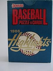 Donruss 1986 highlights for sale  Delivered anywhere in USA 
