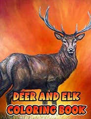Dèer elk coloring for sale  Delivered anywhere in USA 