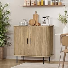 Luxenhome oak sideboard for sale  Delivered anywhere in USA 