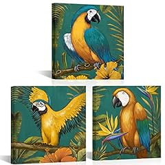 Nutartpic parrot canvas for sale  Delivered anywhere in USA 