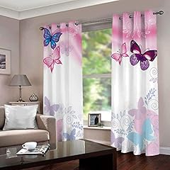 Ctqtz butterfly curtains for sale  Delivered anywhere in UK