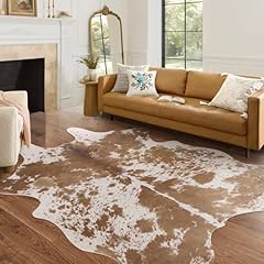 Faux cowhide rug for sale  Delivered anywhere in USA 