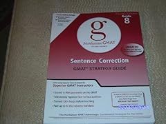 Sentence correction gmat for sale  Delivered anywhere in USA 