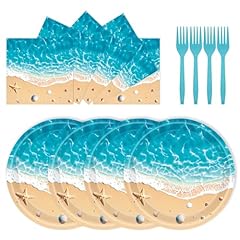 72pcs beach plates for sale  Delivered anywhere in USA 