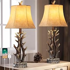 Antler table lamps for sale  Delivered anywhere in USA 
