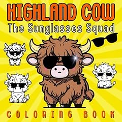 Highland cow coloring for sale  Delivered anywhere in USA 