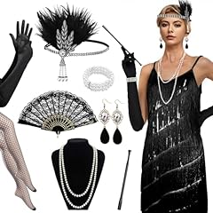 1920s sequin fringed for sale  Delivered anywhere in UK