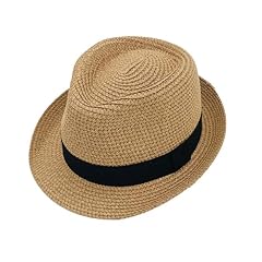 Straw fedora hat for sale  Delivered anywhere in USA 