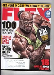 Flex magazine february for sale  Delivered anywhere in USA 