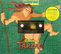 Tarzan. con audiocassetta usato  Spedito ovunque in Italia 