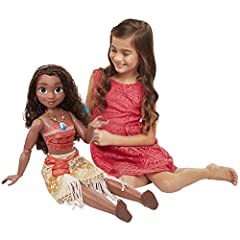 Jakks Disney Moana Doll 32" Tall Playdate Perfectly, used for sale  Delivered anywhere in USA 