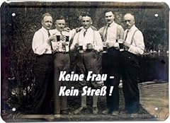 Blechschild frau kein gebraucht kaufen  Wird an jeden Ort in Deutschland