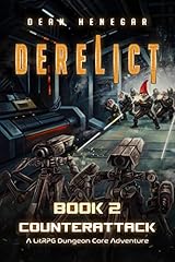 Derelict book counterattack for sale  Delivered anywhere in UK
