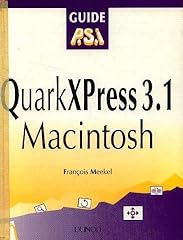 Quark xpress 3.1 d'occasion  Livré partout en France