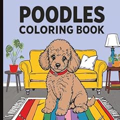 Poodles coloring book for sale  Delivered anywhere in USA 