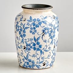 Keramikvase blau weiß gebraucht kaufen  Wird an jeden Ort in Deutschland