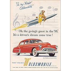 Relicpaper 1950 oldsmobile for sale  Delivered anywhere in USA 