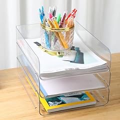 Stackable paper trays for sale  Delivered anywhere in UK