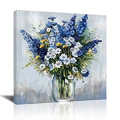 Blue white flower for sale  Delivered anywhere in USA 