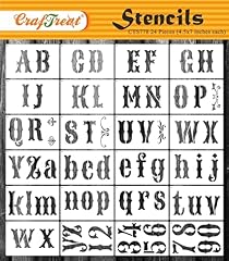 Craftreat reusable letter for sale  Delivered anywhere in UK