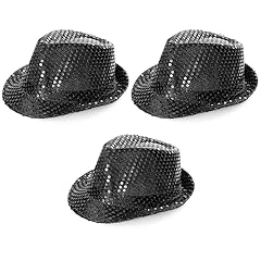 Black trilby hat for sale  Delivered anywhere in UK