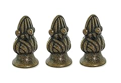 3pcs lamp finials for sale  Delivered anywhere in UK