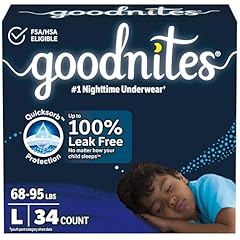Goodnites nighttime bedwetting for sale  Delivered anywhere in USA 