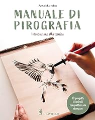 Manuale pirografia. introduzio usato  Spedito ovunque in Italia 